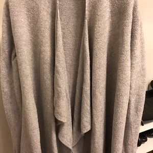 Barefoot Dreams waterfall cardigan